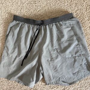 Nike Gray Dry Fit Running Shorts